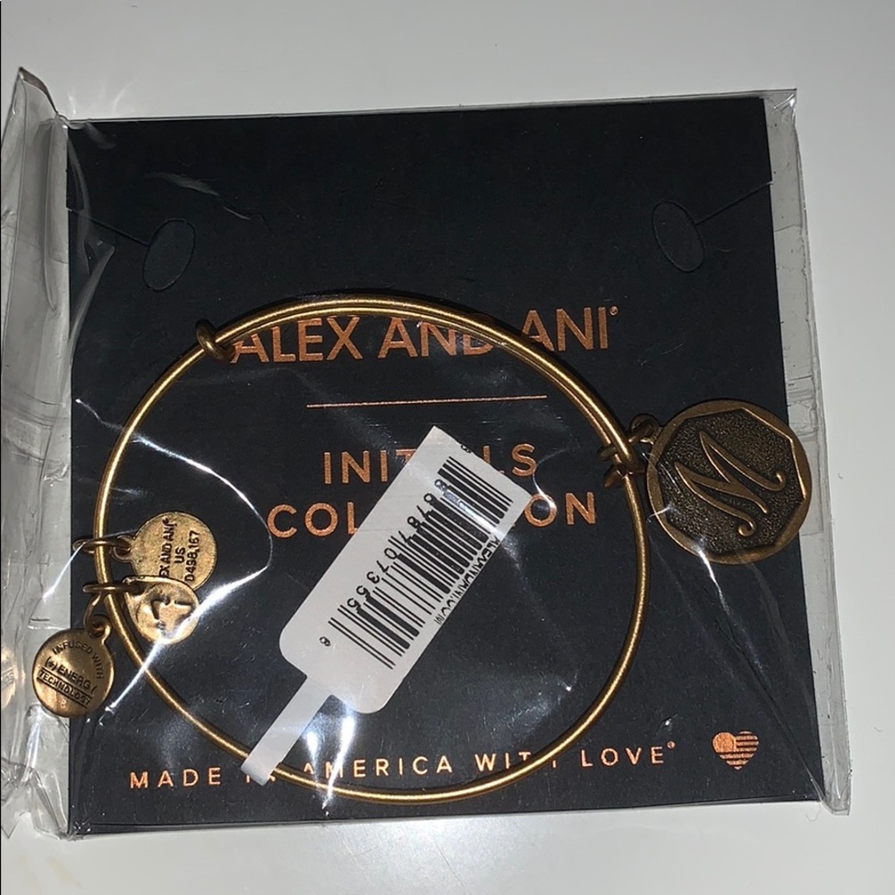 Alex and Ani ‘M’ bangle